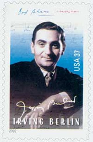 2002 37¢ Irving Berlin