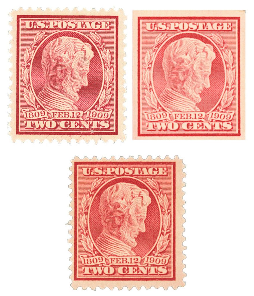 Complete Set, 1909 Lincoln Memorial Issues