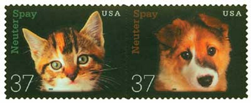 2002 37c Neuter and Spay