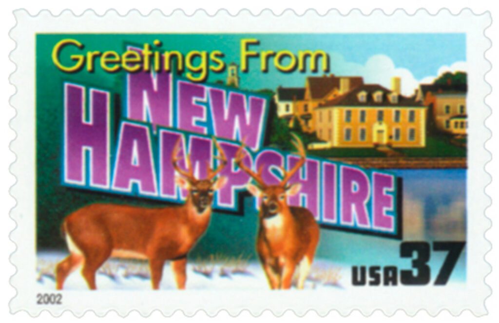 2002 37¢ Greetings from America: New Hampshire