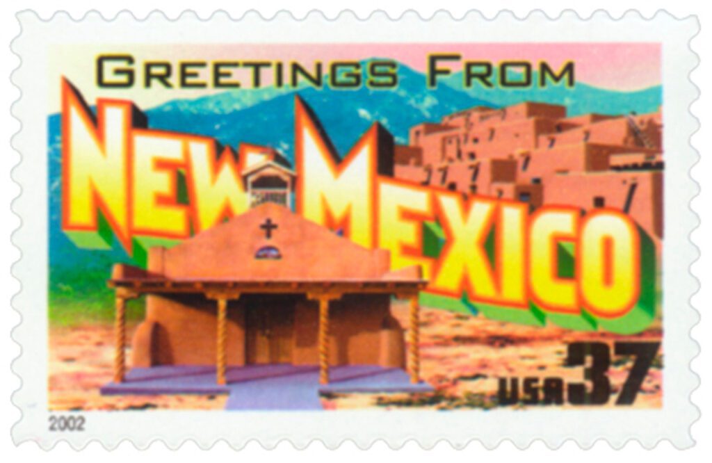 # 3726 - 2002 37c Greetings from America: New Mexico