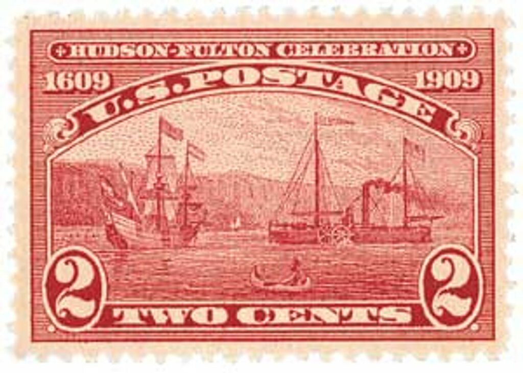 1909 2¢ Hudson-Fulton Celebration