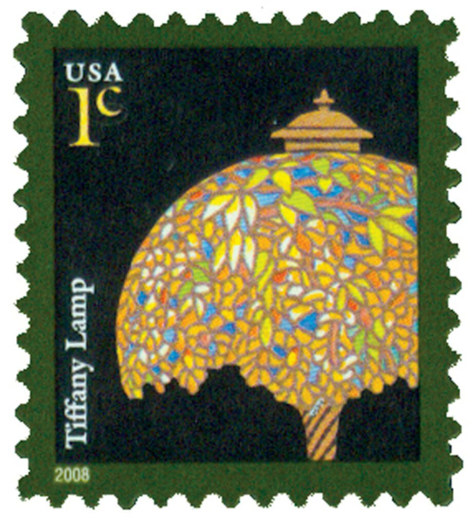 2008 1¢ Tiffany Lamp