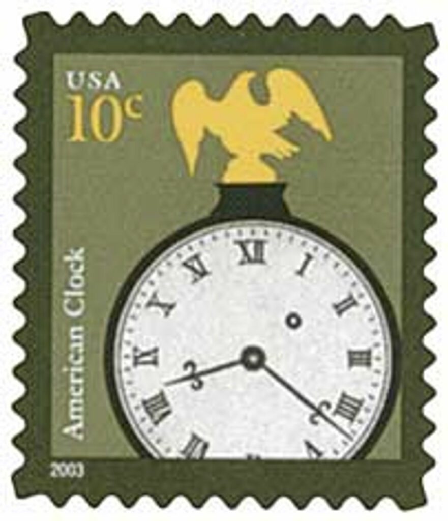 2003 10¢ American Clock
