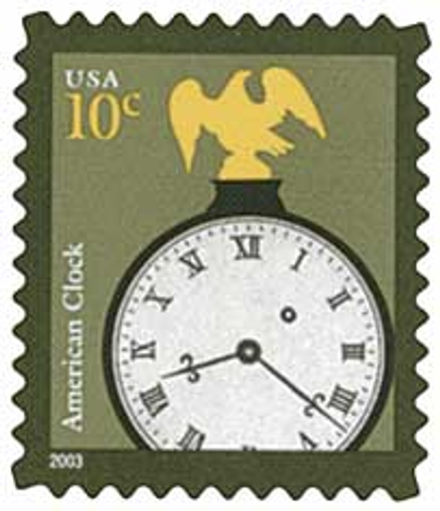 2003 10¢ American Clock