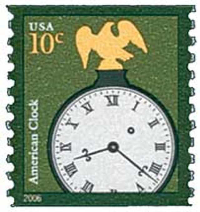 #3762 - 2006 10c American Clock