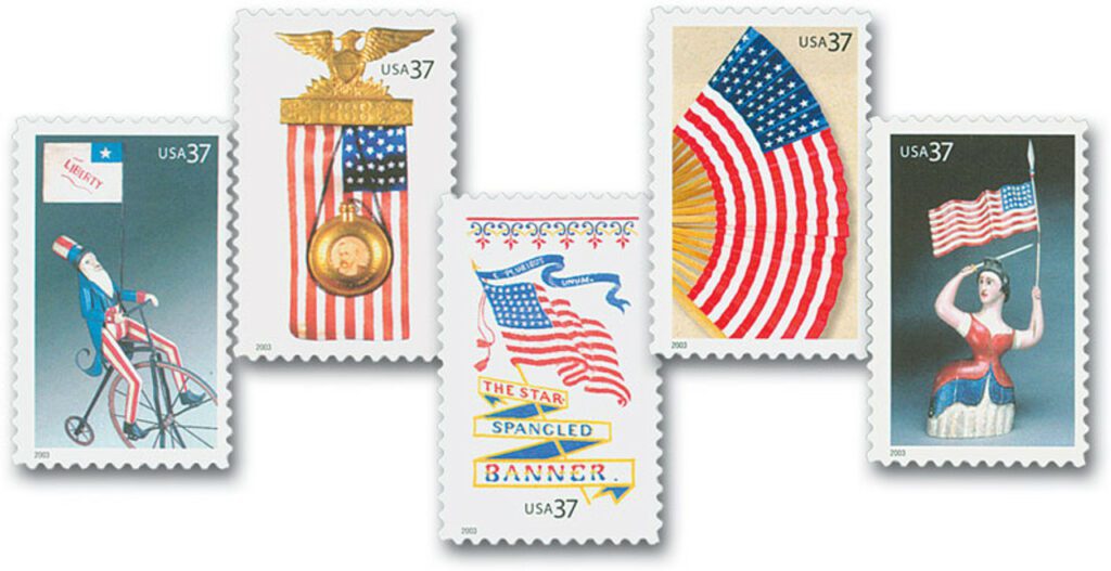 2003 37¢ Old Glory
