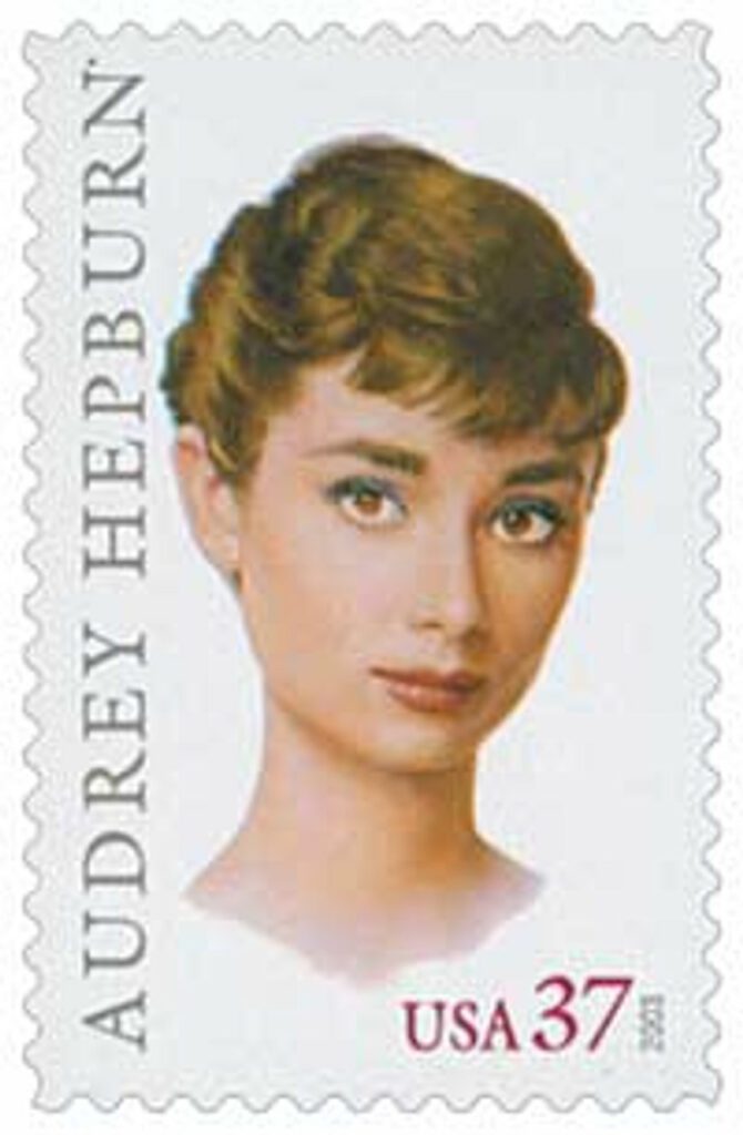 2003 37¢ Legends of Hollywood: Audrey Hepburn
