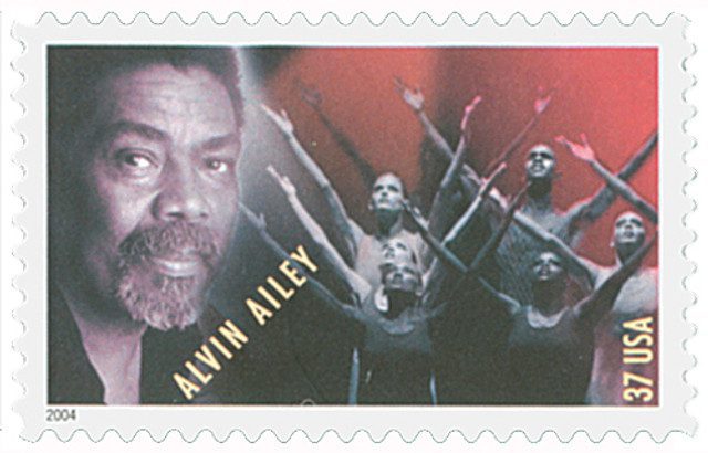 #3841 - 2004 37c American Choreographers: Alvin Ailey