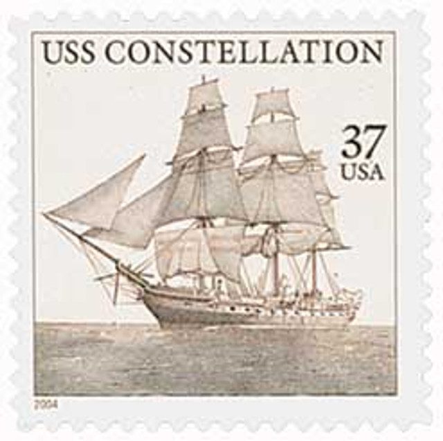 2004 37¢ USS Constellation