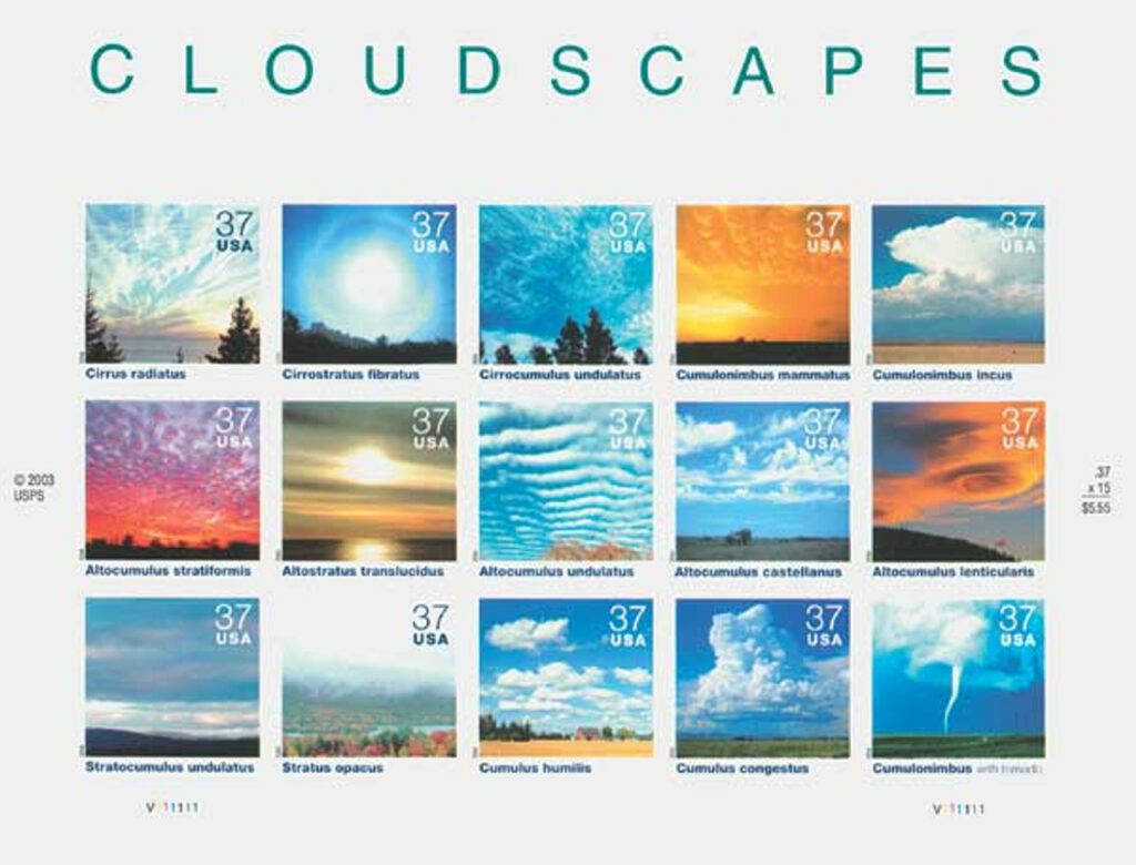 2004 37¢ Cloudscapes