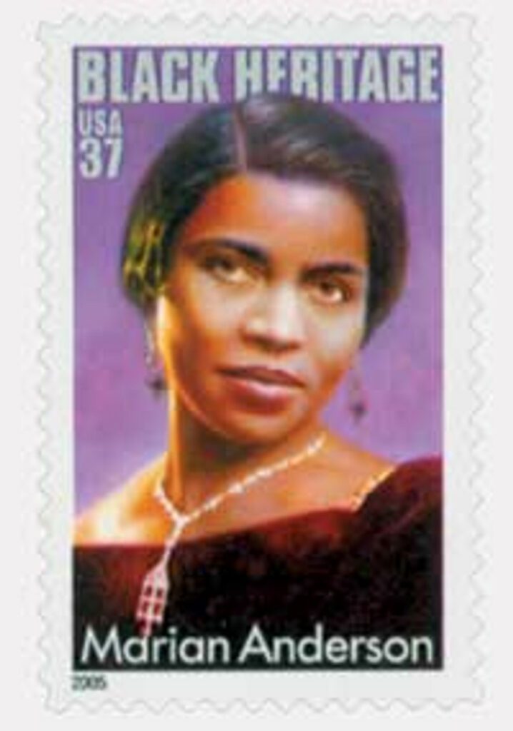 # 3896 - 2005 37c Black Heritage: Marian Anderson