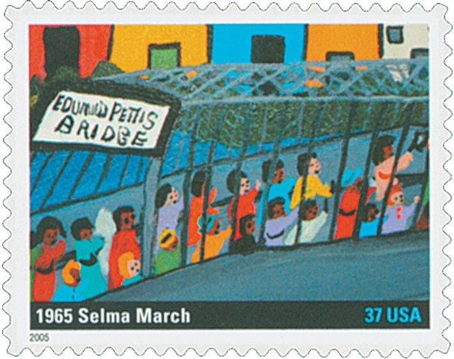 #3937i - 2005 37c To Form a More Perfect Union: Selma March