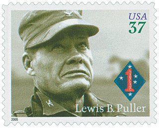 2005 37¢ Distinguished Marines: Lewis B. Puller