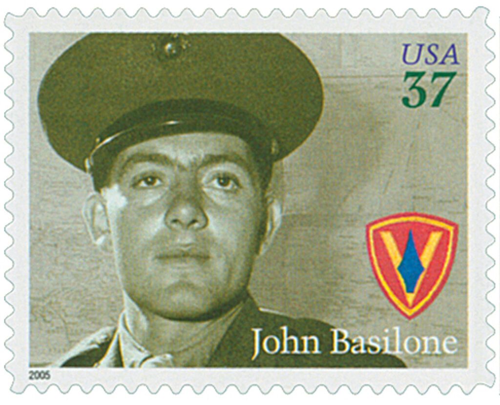 # 3963 - 2005 37c Distinguished Marines: John Basilone