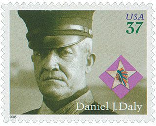 # 3964 - 2005 37c Distinguished Marines: Daniel J. Daly