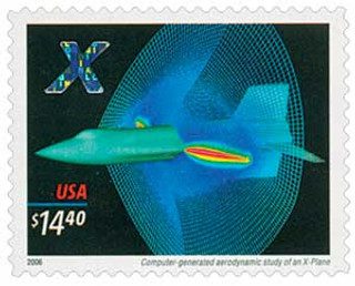 2006 $14.40 X-Plane, Express Mail