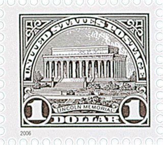 2006 $1 Lincoln Memorial