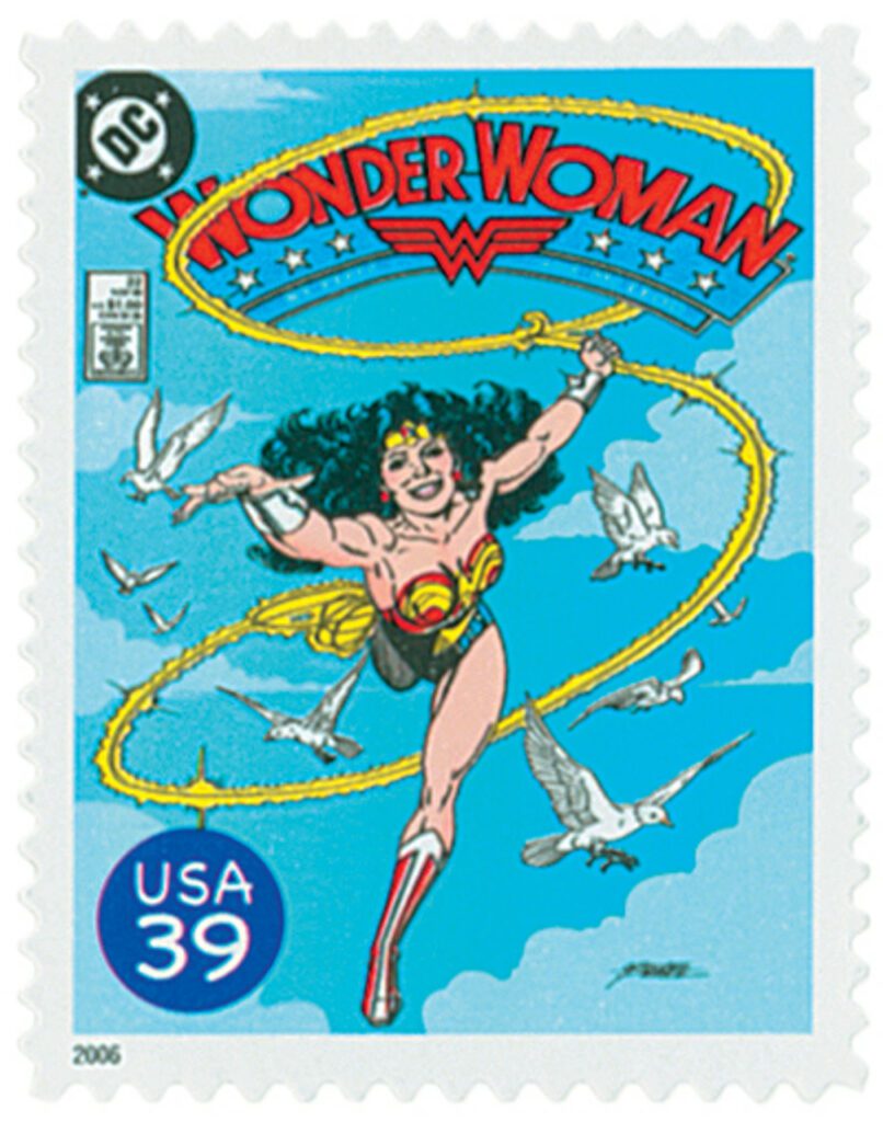 # 4084m - 2006 39c DC Comics Super Heroes: Cover of Wonder Woman