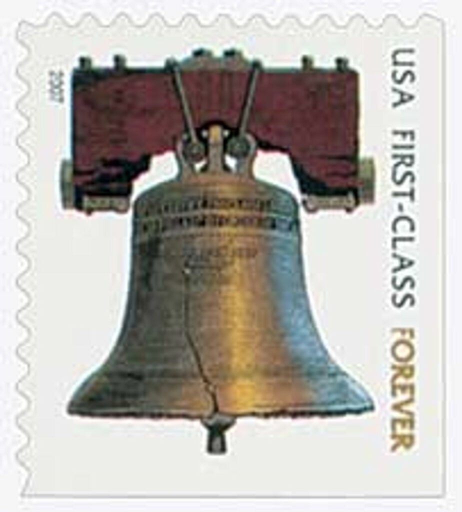 # 4125 - 2007 First-Class Forever Stamp - non-denominated, self-adhesive (Avery Dennison)