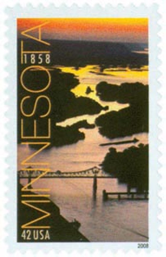 #4266 - 2008 42c Minnesota Statehood 150th Anniversary