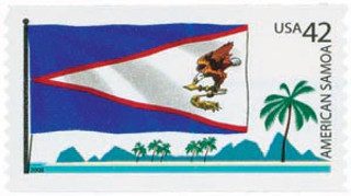 # 4276 - 2008 42c Flags of Our Nation, American Samoa