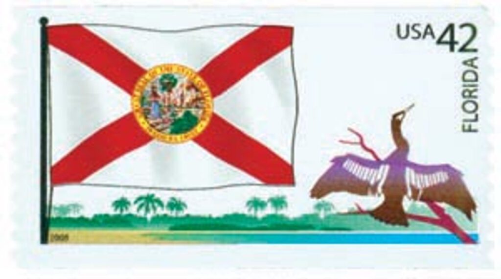 # 4284 - 2008 42c Flags of Our Nation: Florida