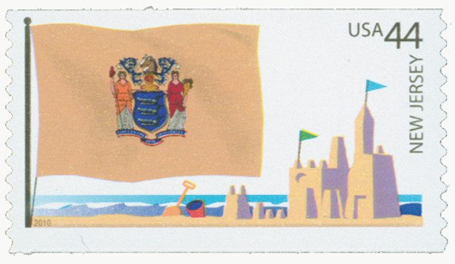 # 4308 - 2010 44c Flags of Our Nation: New Jersey