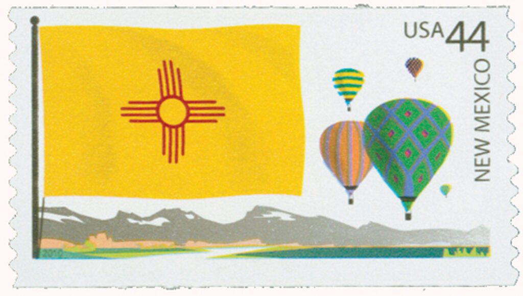 # 4309 - 2010 44c Flags of Our Nation: New Mexico