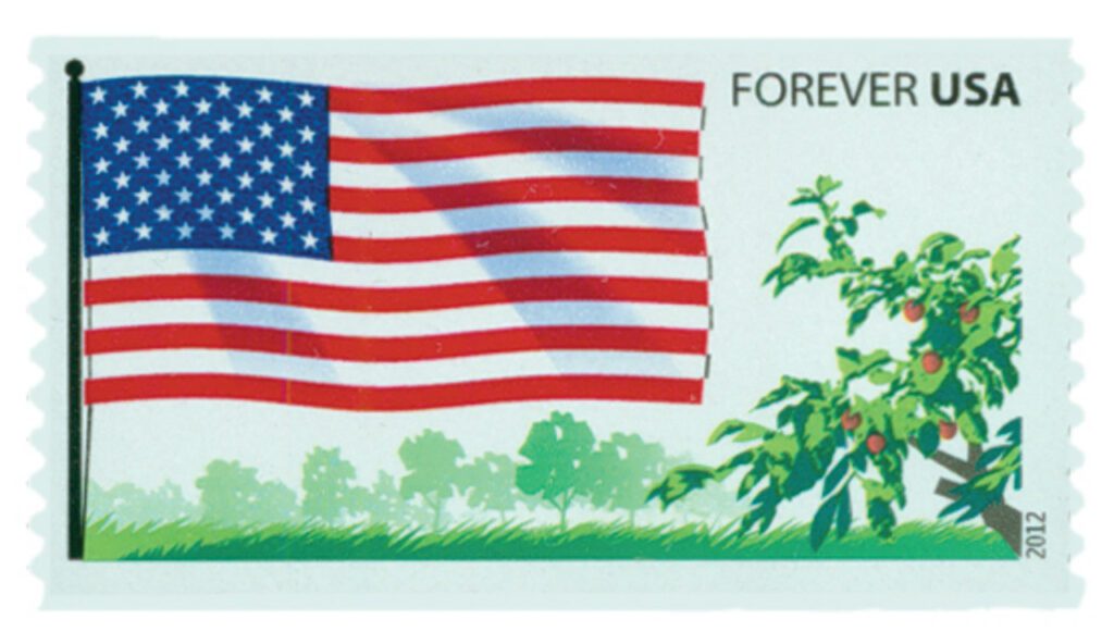 # 4332 - 2012 First-Class Forever Stamp - Flags of Our Nation: US Flag