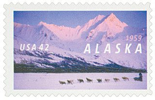 # 4374 - 2009 42c Alaska Statehood