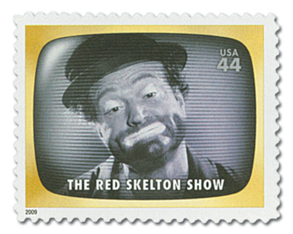2009 44c Early TV Memories: The Red Skeleton Show