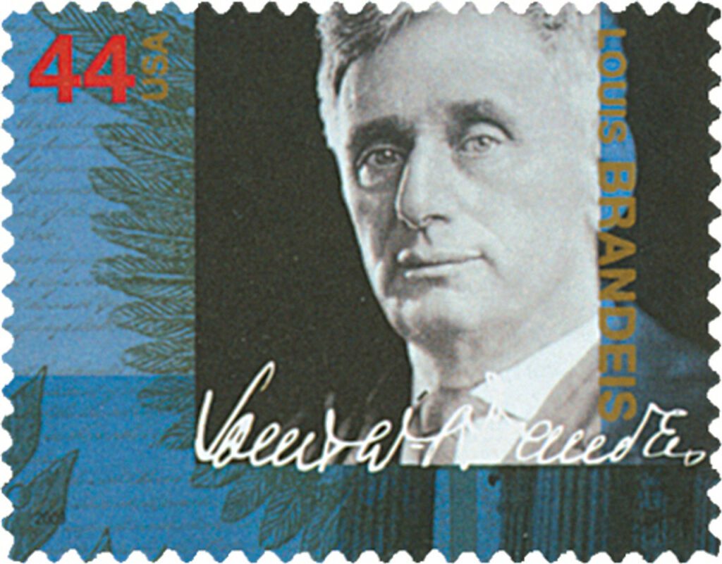 # 4422c - 2009 44c Supreme Court Justices: Louis Brandeis