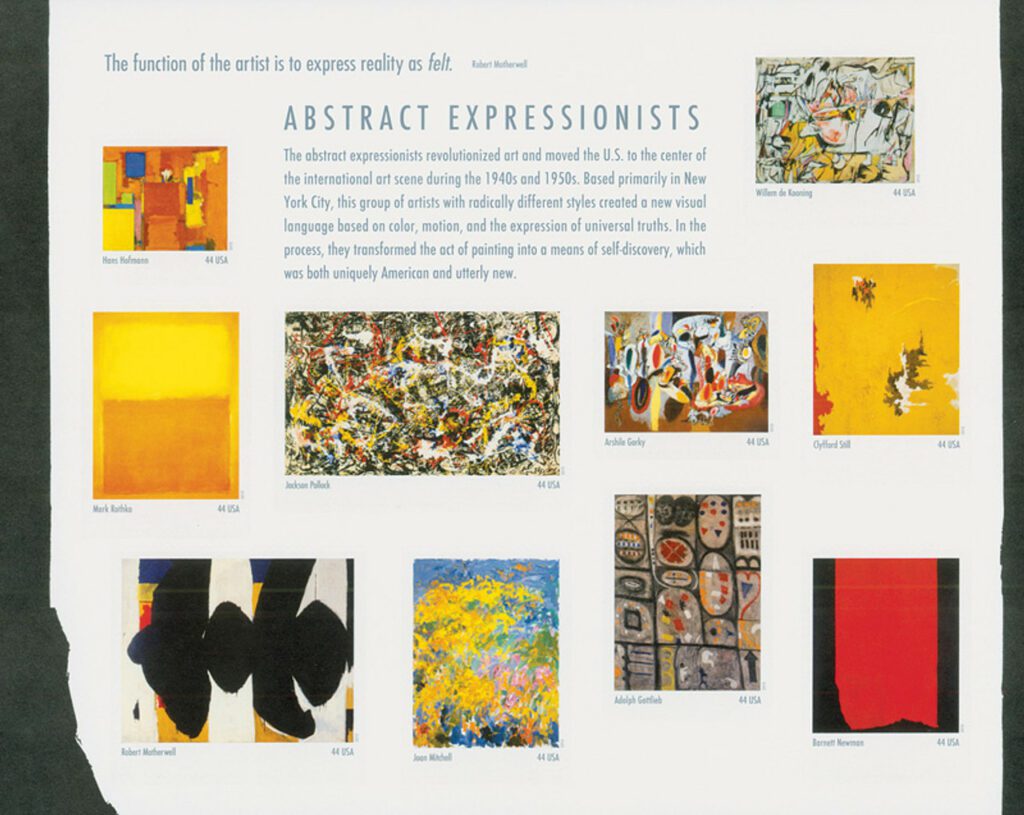 2010 44¢ Abstract Expressionists