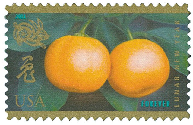 # 4492 - 2011 First-Class Forever Stamp - Chinese Lunar New Year: Year of Rabbit