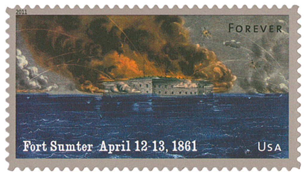 # 4522 - 2011 First-Class Forever Stamp - Civil War Sesquicentennial: Battle of Fort Sumter