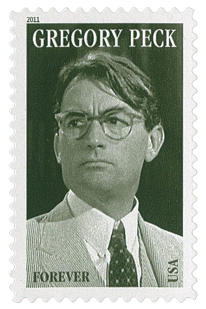 # 4526 - 2011 First-Class Forever Stamp - Legends of Hollywood: Gregory Peck
