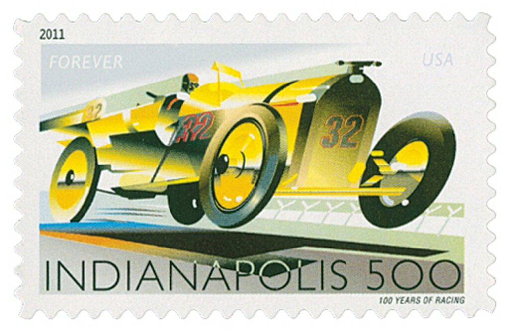 # 4530 - 2011 First-Class Forever Stamp - Indianapolis 500