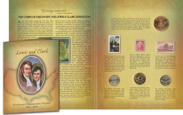 2004 Lewis & Clark Bicentennial Commemorative Portfolio