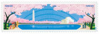2012 45¢ Cherry Blossom Centennial