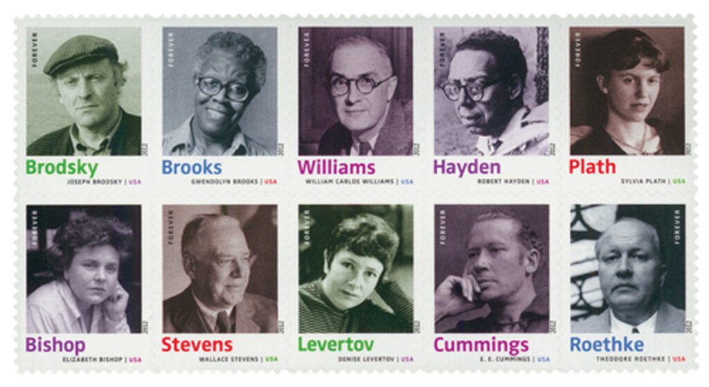 2012 45¢ 20th Century American Poets
