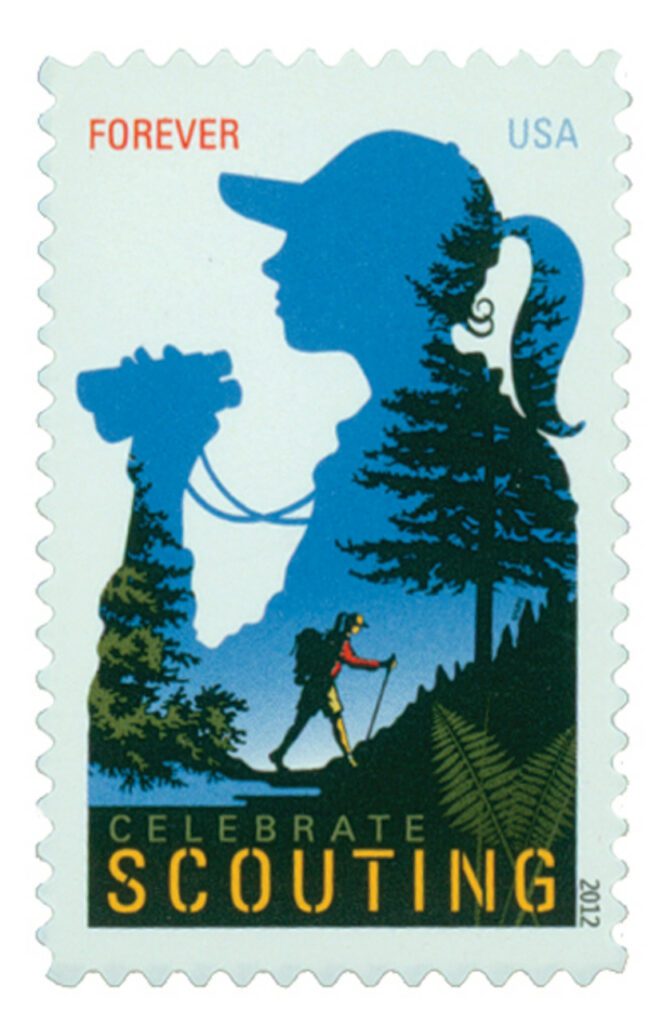 2012 45¢ Girl Scouting Centenary