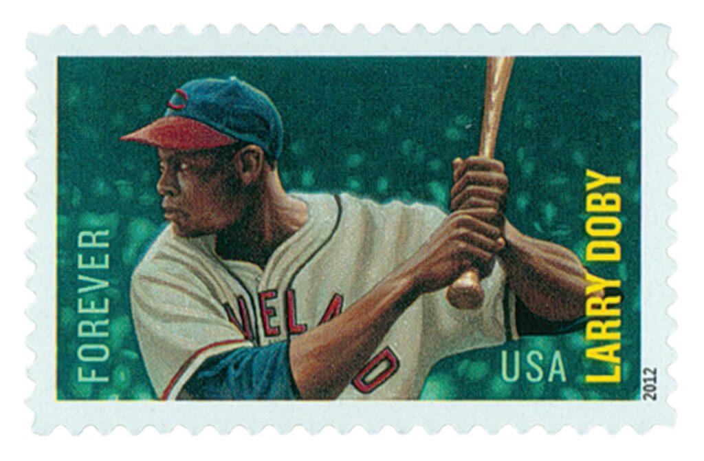 # 4695 - 2012 First-Class Forever Stamp - Major League Baseball All-Stars: Larry Doby