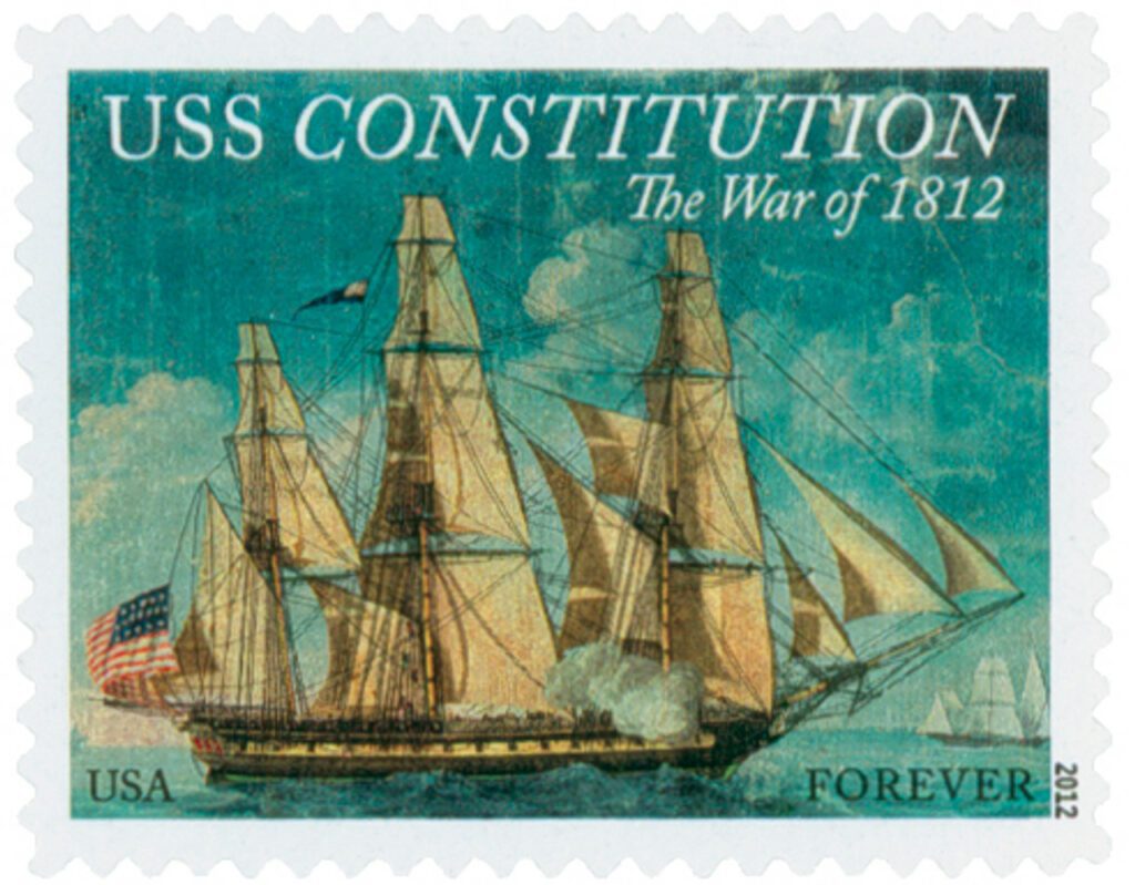 2012 45¢ The War of 1812: USS Constitution