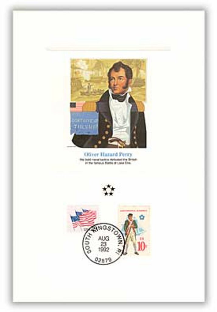 1991 AGMH Oliver Perry Proofcard Only