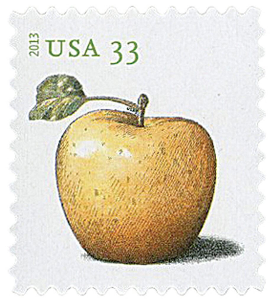 2013 33¢ Golden Delicious
Apples