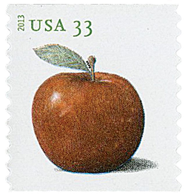 2013 33¢ Baldwin
Apples Coil