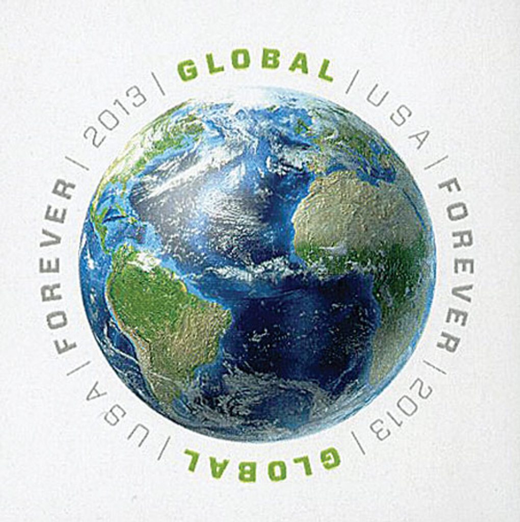 # 4740a - 2013 Global Forever Stamp - Earth