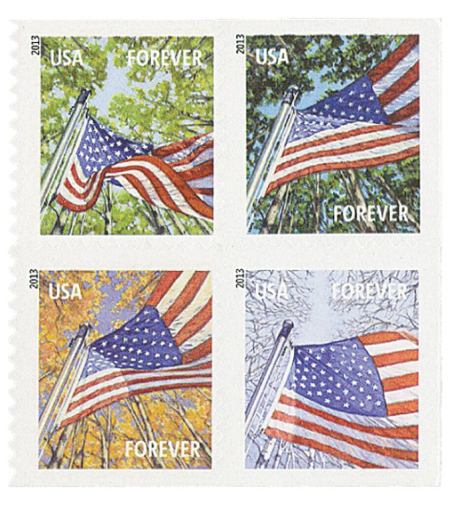 2013 46¢ A Flag for All Seasons