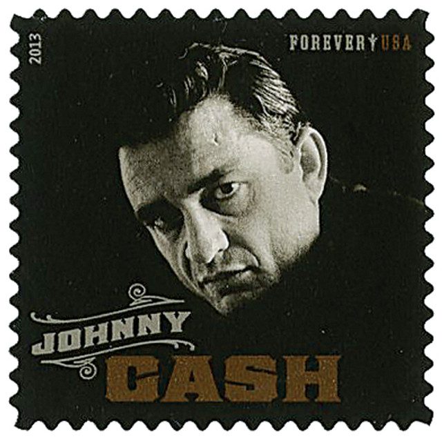 # 4789 - 2013 First-Class Forever Stamp - Music Icons: Johnny Cash